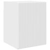 vidaXL Ensemble meuble TV 3 pcs Blanc brillant Bois d'ing&eacute;nierie