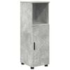 vidaXL Cabinet de salle de bain Gris b&eacute;ton 30 x 35 x 95 cm