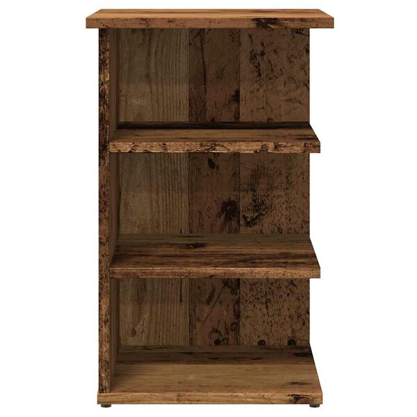vidaXL Buffet vieux bois 35x35x55 cm bois d'ing&eacute;nierie
