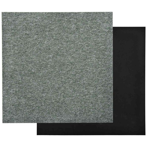 vidaXL Tapis 20 pcs Vert 50 x 50 cm 100% Polypropyl&egrave;ne