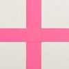 vidaXL Tapis gonflable de gymnastique avec pompe 700x100x20cm PVC Rose