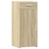 vidaXL Buffet ch&ecirc;ne sonoma 40x42,5x93 cm bois d'ing&eacute;nierie