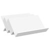 vidaXL &Eacute;tag&egrave;re &agrave; magazines Blanc 65 x 53 x 28,5 cm Bois d'ing&eacute;nierie