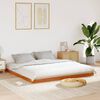 vidaXL Cadre de lit sans matelas cire marron 180x200cm bois pin massif