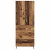 vidaXL Haut Armoire Bois Ancien 69,5 x 34 x 180 cm Bois d'ing&eacute;nierie