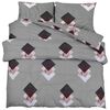 vidaXL Ensemble de housse de couette multicolore 155x220 cm coton