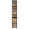 vidaXL &Eacute;tag&egrave;re Ch&ecirc;ne artisanal 80 x 30 x 155,5 cm Bois d'ing&eacute;nierie