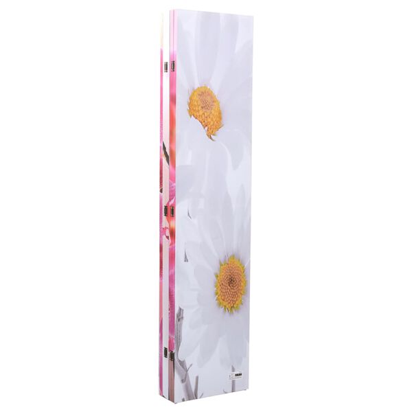 vidaXL Cloison de séparation pliable 200 x 170 cm Fleur