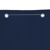 vidaXL Écran de balcon Bleu 100x240 cm Tissu Oxford