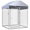 vidaXL Chenil ext&eacute;rieur avec toit 100 x 100 x 125 cm