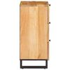 vidaXL Buffet avec tiroir Marron 40 x 33 x 75 cm Bois de mangue massif