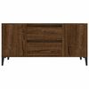 vidaXL Meuble TV Ch&ecirc;ne marron 102x44,5x50 cm Bois d'ing&eacute;nierie