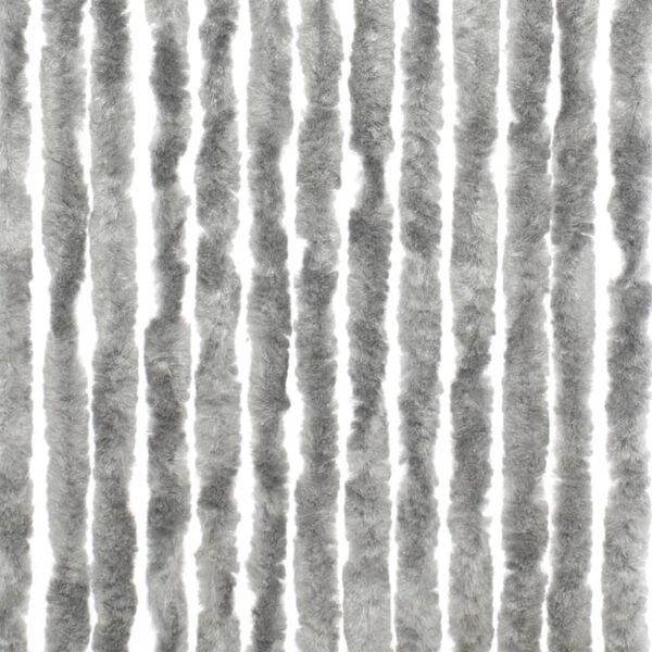 Travellife Rideau de porte Chenille 185x56 cm Gris