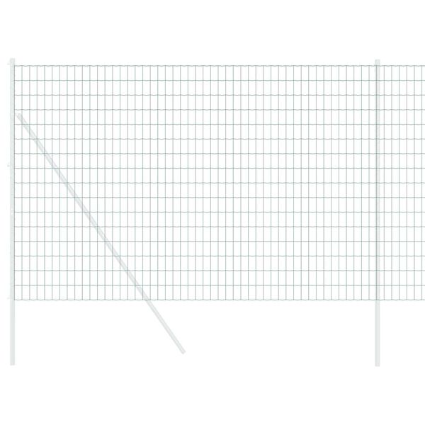 vidaXL Clôture Euro Vert 1.5 x 10 m Fer revêtu de PVC