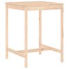 vidaXL Ensemble de bar de jardin 3 pcs bois de pin massif