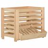vidaXL Bo&icirc;te &agrave; pommes de terre 60x40x50 cm Bois de pin solide