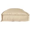 vidaXL Coussin Beige 110 x 40 x 8 cm Tissu Oxford