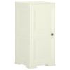 vidaXL Armoire plastique 40x43x85,5 cm design bois glace à la vanille