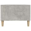 vidaXL Table basse Gris b&eacute;ton 90x50x36,5 cm Bois d'ing&eacute;nierie
