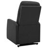 vidaXL Fauteuil de massage inclinable Gris fonc&eacute; Tissu