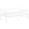 vidaXL Cadre de canap&eacute;-lit extensible sans matelas blanc 90x200 cm