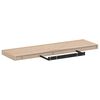 vidaXL &Eacute;tag&egrave;res flottantes 4 pcs 80x23,5x4 cm bois d'ing&eacute;nierie