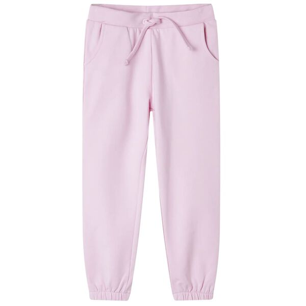 Pantalon de surv&ecirc;tement pour enfants rose clair 128