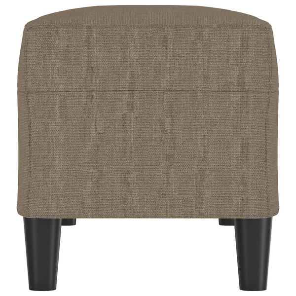 vidaXL Banc Taupe 100x35x41 cm Tissu