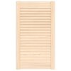 vidaXL Porte d'armoire &agrave; persiennes 69x39,4 cm bois de pin massif