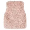 Gilet pour enfants fausse fourrure rose clair 92