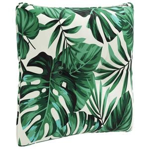 vidaXL Coussin de dos PUTTEN 100 % polyester Motif feuilles