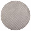 vidaXL Tapis de surface Rond SIROLO Sable &Oslash; 160 CM Polyester