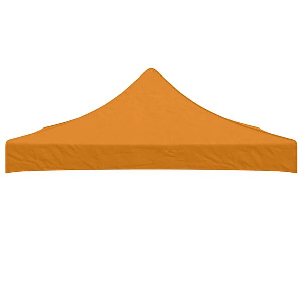 vidaXL Toit de tente de réception 3x3 m Orange 270 g/m²