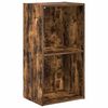 vidaXL Biblioth&egrave;que ch&ecirc;ne fum&eacute; 40x30x77 cm bois d'ing&eacute;nierie