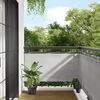 vidaXL &Eacute;cran de balcon gris clair 75x800 cm 100% polyester oxford