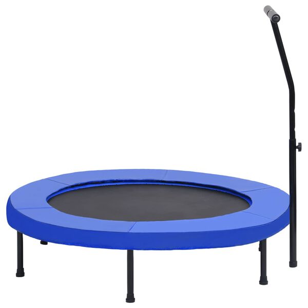 vidaXL Trampoline de fitness avec poignée et coussin de sécurité 122cm