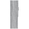 vidaXL Meuble pour machine à laver Sonoma gris 70,5x25,5x90 cm