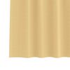 vidaXL Rideaux occultants avec anneaux 2 pcs Beige 245 x 140 cm