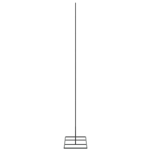 vidaXL Arbre de No&euml;l en m&eacute;tal pour d&eacute;coration noir 150 cm