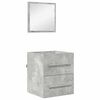 vidaXL Ensemble de mobilier de salle de bain Gris 41 x 38,5 x 48 cm