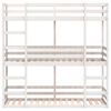vidaXL Lit superpos&eacute; triple sans matelas 80x200 cm bois de pin massif
