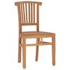 vidaXL Ensemble &agrave; manger de jardin 5 pcs Bois de teck massif