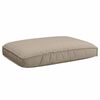 vidaXL Set de coussins de palette 3 pcs Taupe 120 x 80 x 12 cm