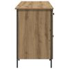 vidaXL Bureau d'ordinateur Ch&ecirc;ne artisanal 131 x 48 x 75 cm