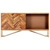 vidaXL Buffet 118x30x60 cm Bois massif de Sesham