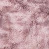 vidaXL Tapis Shaggy à poils longs NAVARRA rose poudré 240x240 cm