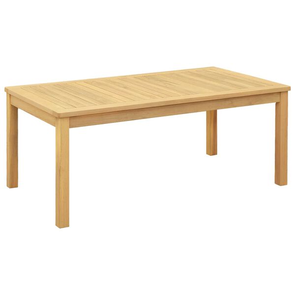 vidaXL Table basse de jardin 110x60x45 cm Bois solide d'acacia