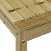 vidaXL Table de rempotage avec &eacute;tag&egrave;re 108x35x75 cm bois pin impr&eacute;gn&eacute;
