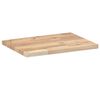 vidaXL Dessus de table 40x30x2 cm rectangulaire bois massif d'acacia