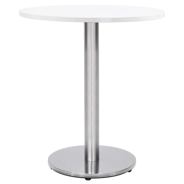 vidaXL Pied de table de bistro argent&eacute; &Oslash;45x72 cm acier inoxydable